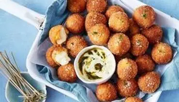 طرز تهیه ساده ناگت مرغ خانگی پنیری