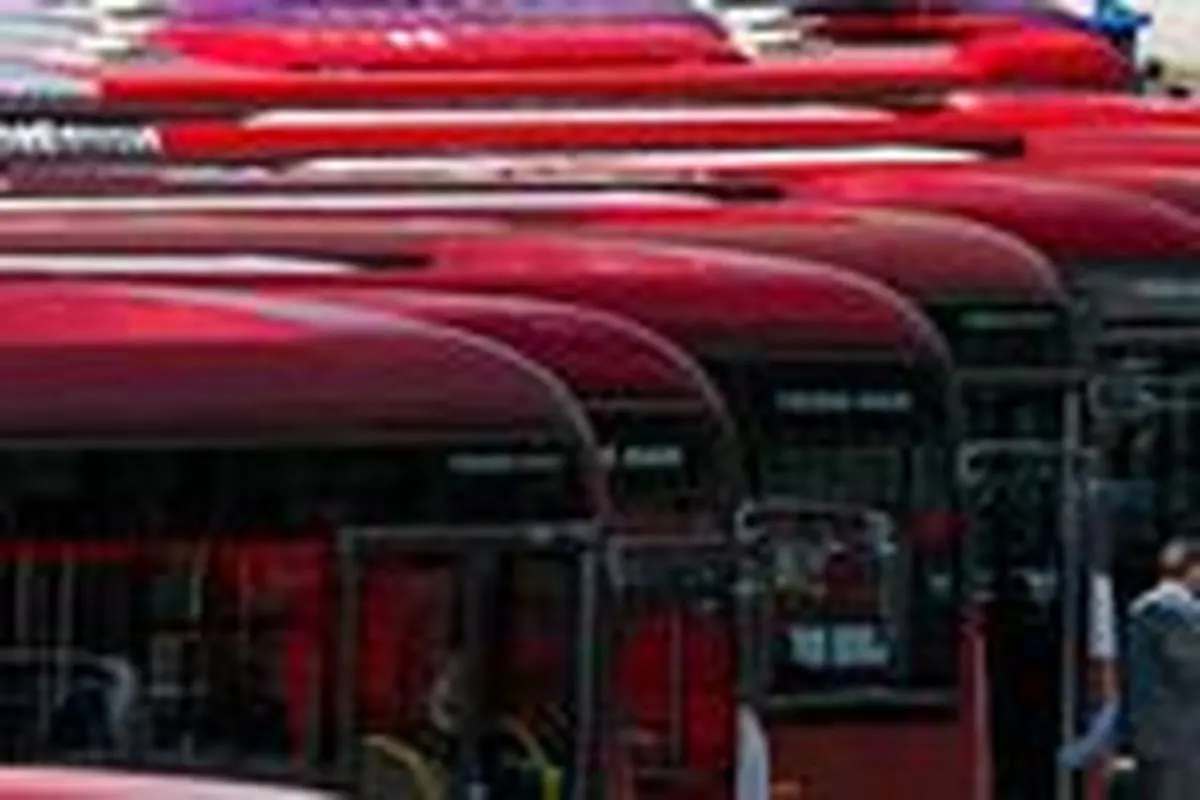 آغاز بهره برداری از اتوبوسهای جدید تهران