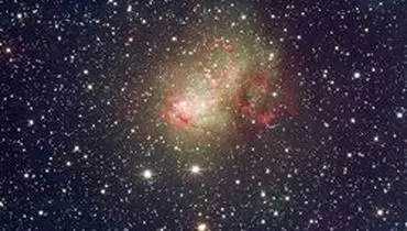 ثبت تصویری از یک کهکشان نامنظم