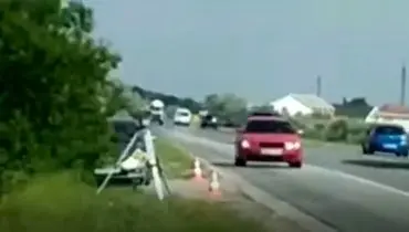 انتقام عجیب راننده از دوربین ثبت سرعت پلیس