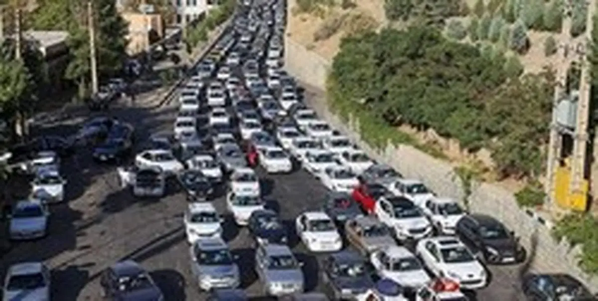ترافیک سنگین در اغلب محورهای منتهی به شمال