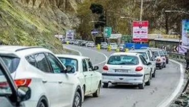 ترافیک سنگین در جاده های مازندران