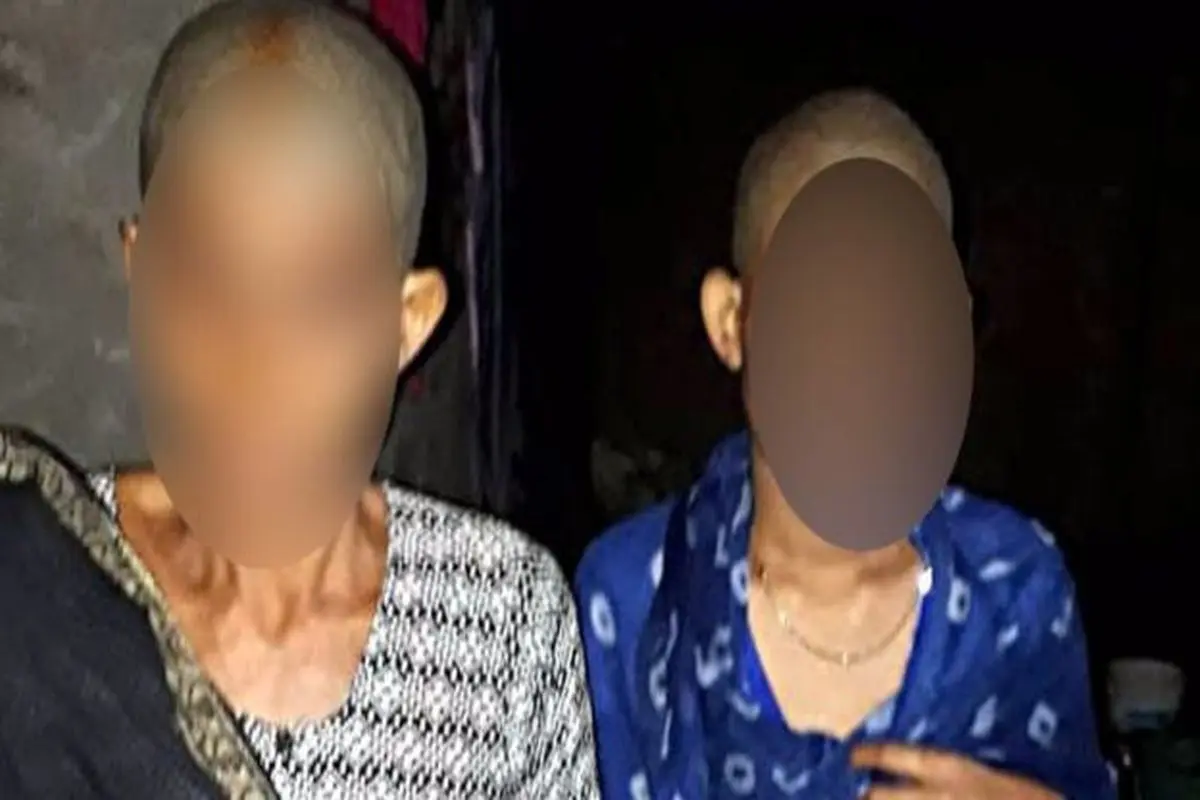 تراشیدن سر مادر و دختر در هند به بهانه مقاومت در برابر تجاوز!