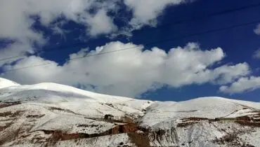 ارتفاعات کشور سفیدپوش شد