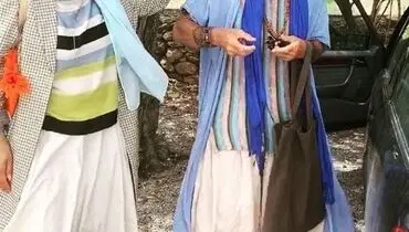 تیپ عجیب مهناز افشار در آلمان