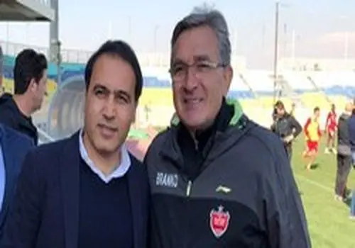 حضور مهدی مهدوی‌کیا در اردوی پرسپولیسی‌ها+عکس

