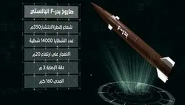 شلیک موشک بدرF به مواضع نظامیان سعودی در نجران