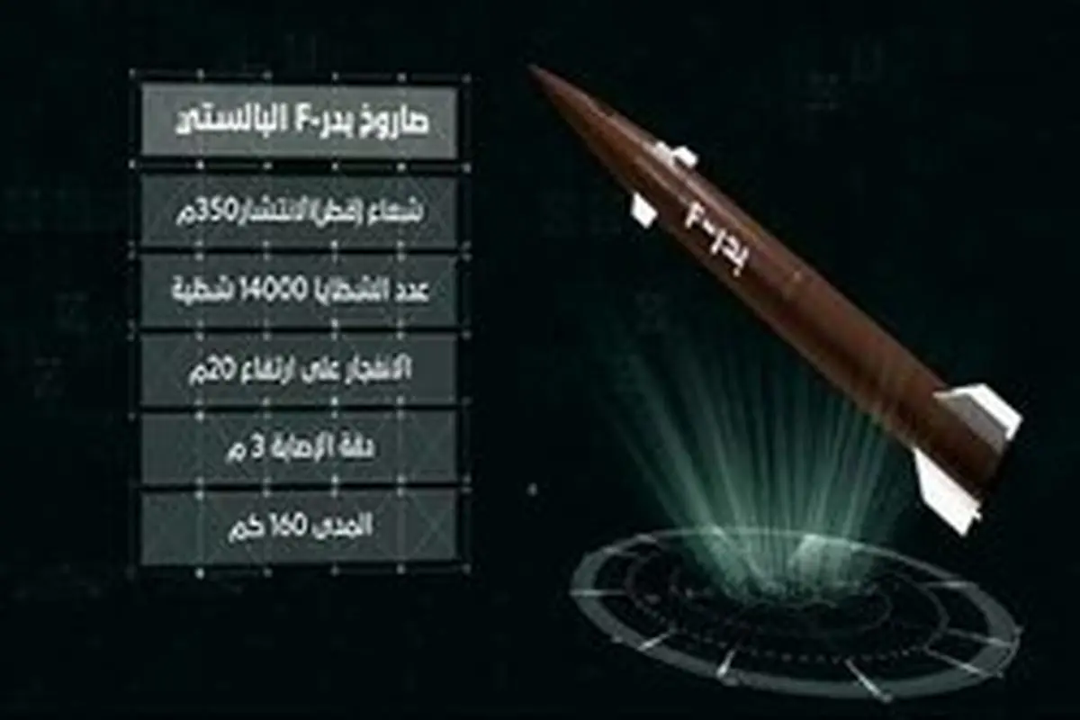 شلیک موشک بدرF به مواضع نظامیان سعودی در نجران