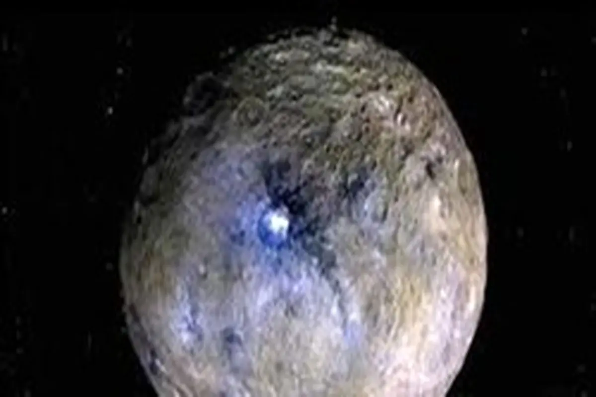 سیارکی با آتشفشان یخی + عکس