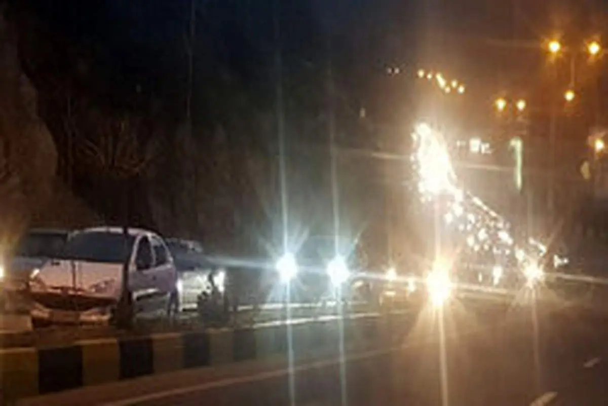 ترافیک نیمه سنگین در محور هراز