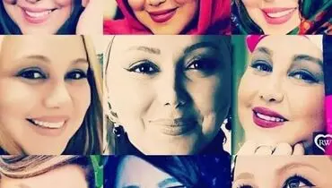 ۹ چهره خندان بهنوش بختیاری