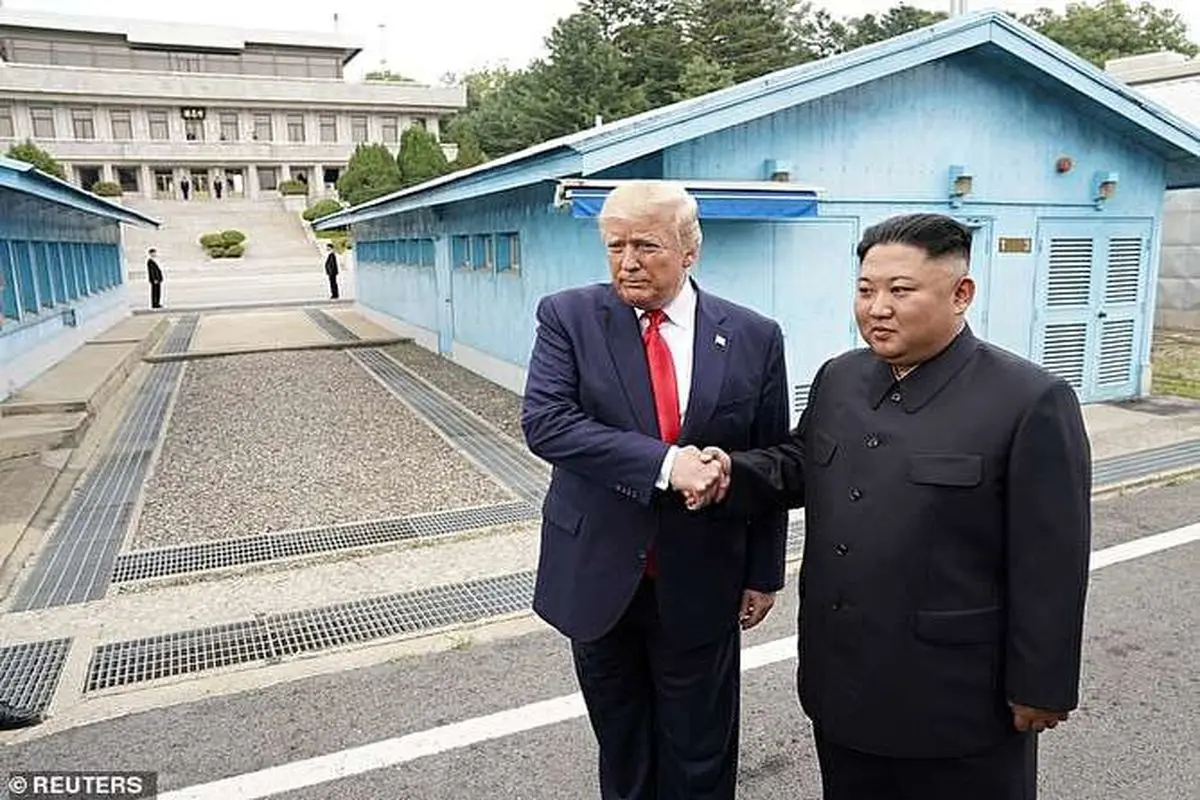 رهبران آمریکا و کره شمالی برای سومین بار دیدار کردند