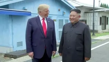 لبخندهای همیشگی ترامپ در مقابل رهبر کره شمالی! +عکس