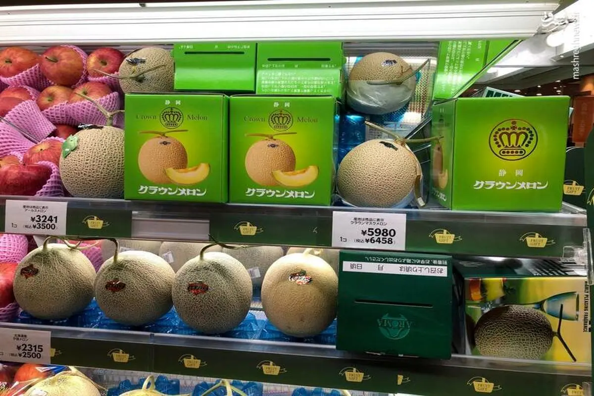 قیمت میوه در ژاپن +تصاویر