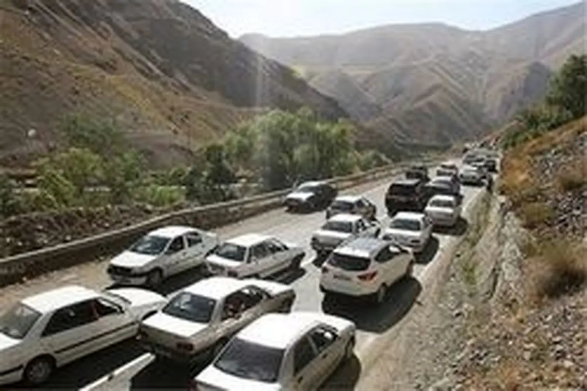 ترافیک در مسیر‌های شمالی تهران سنگین است