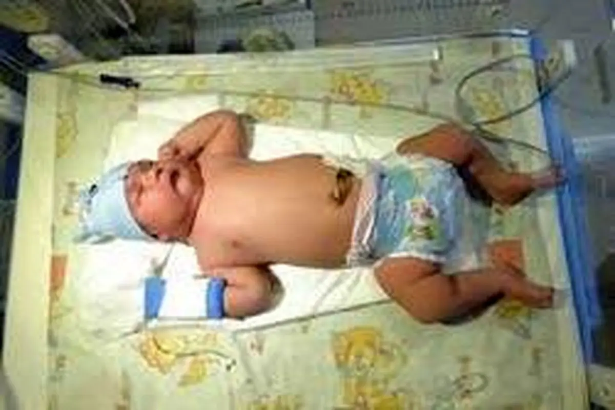 تولد نوزاد ۶ کیلویی در آذربایجان غربی