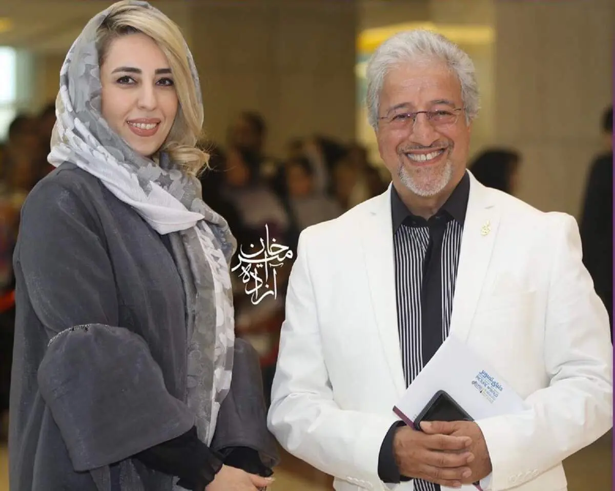 بابا پنجعلی در کنار همسرش