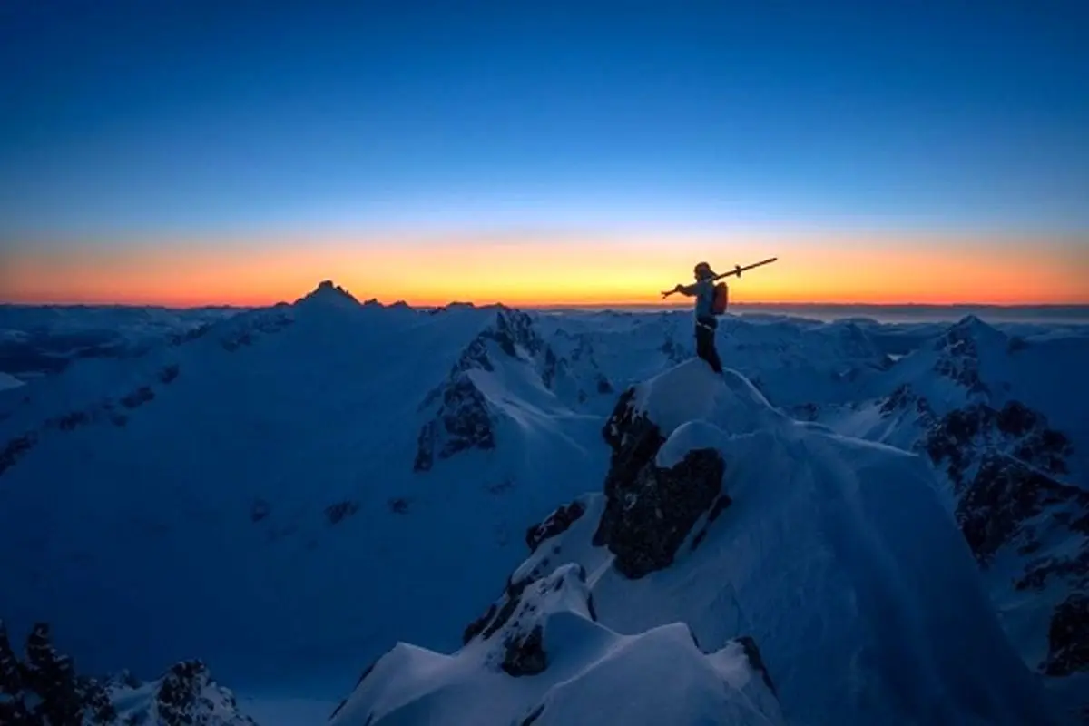 کوهستان‌های نروژ در عکس روز نشنال جئوگرافیک