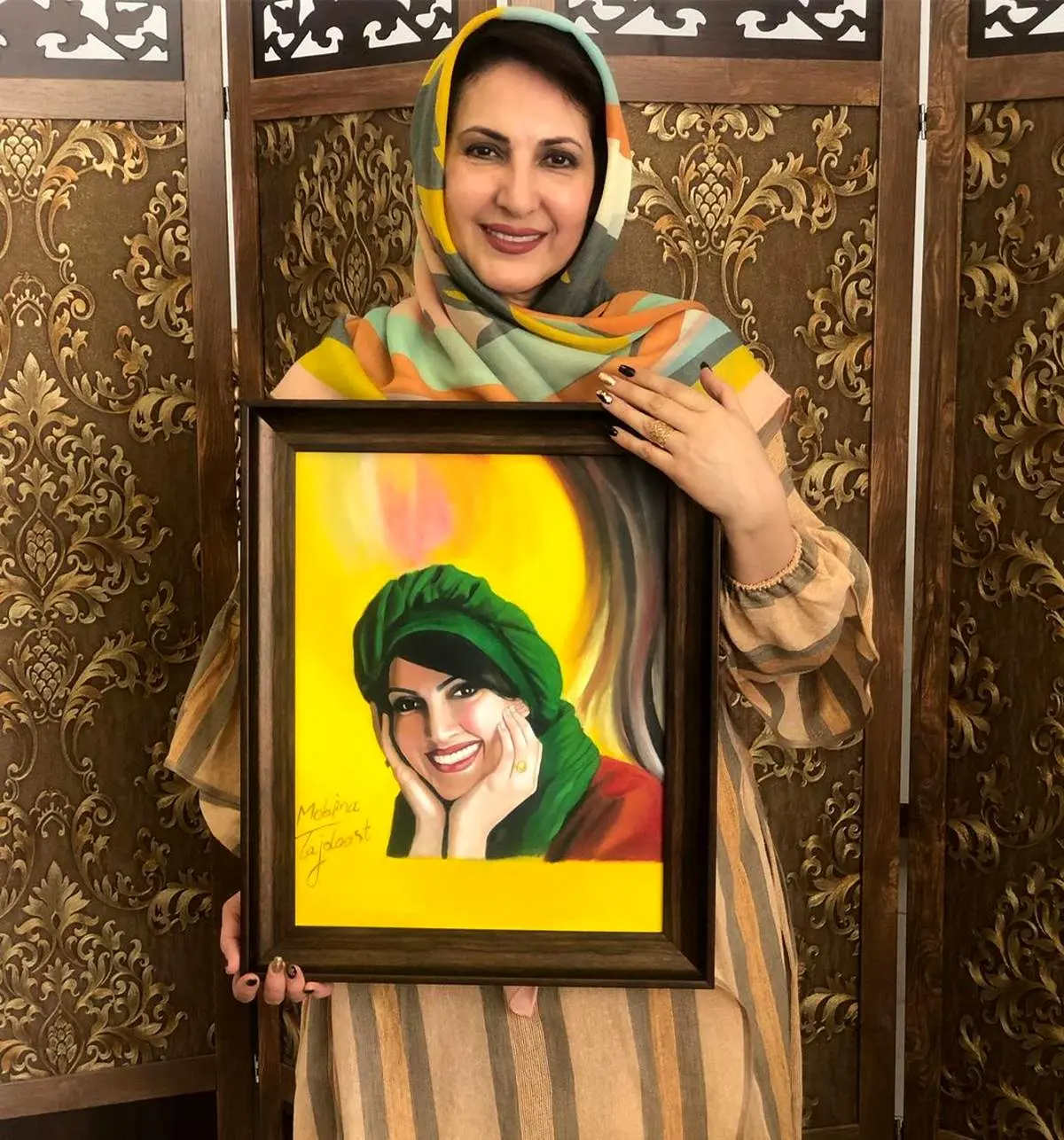 هدیه‌ای که فاطمه گودرزی گرفت