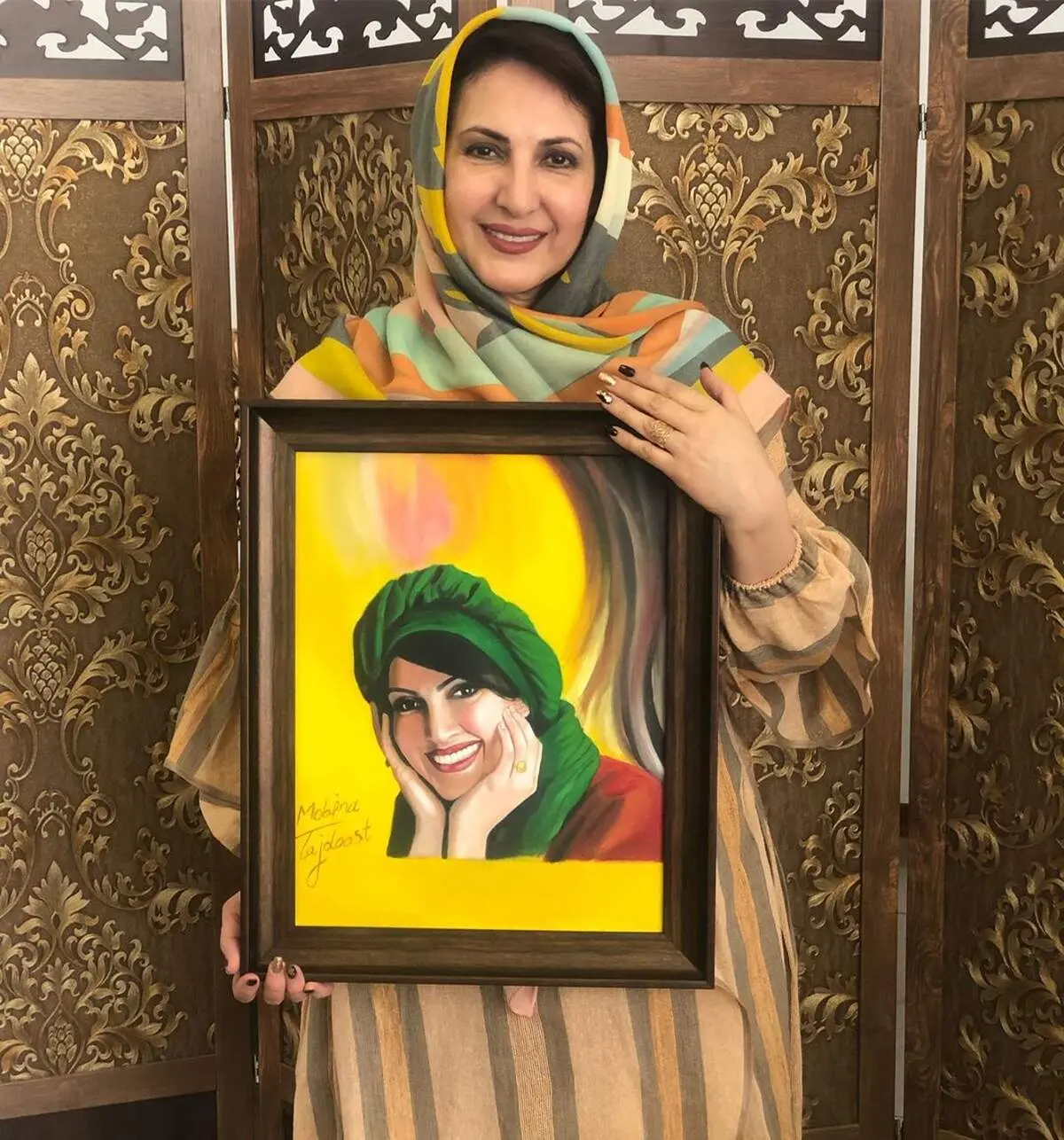 هدیه‌ای که فاطمه گودرزی گرفت