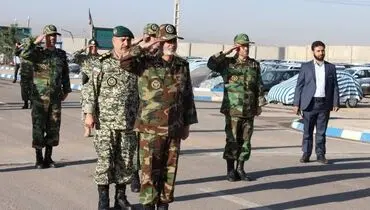 بازدید سرلشکر موسوی از تیپ 321 متحرک هجومی شهید اشراف مرند
