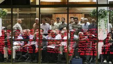 افت ناگهانی شاخص بورس در روز اول هفته