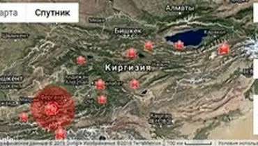 زلزله ۶ ریشتری جنوب قرقیزستان را لرزاند