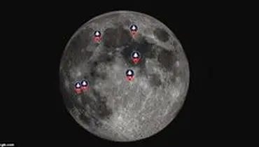 نقشه ۳ بعدی ماه ساخته شد