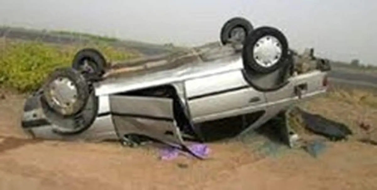 فوت یک قاچاقچی مواد مخدر در پی واژگونی خودرو