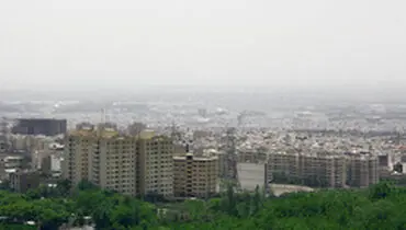 وزش باد نسبتا شدید در تهران