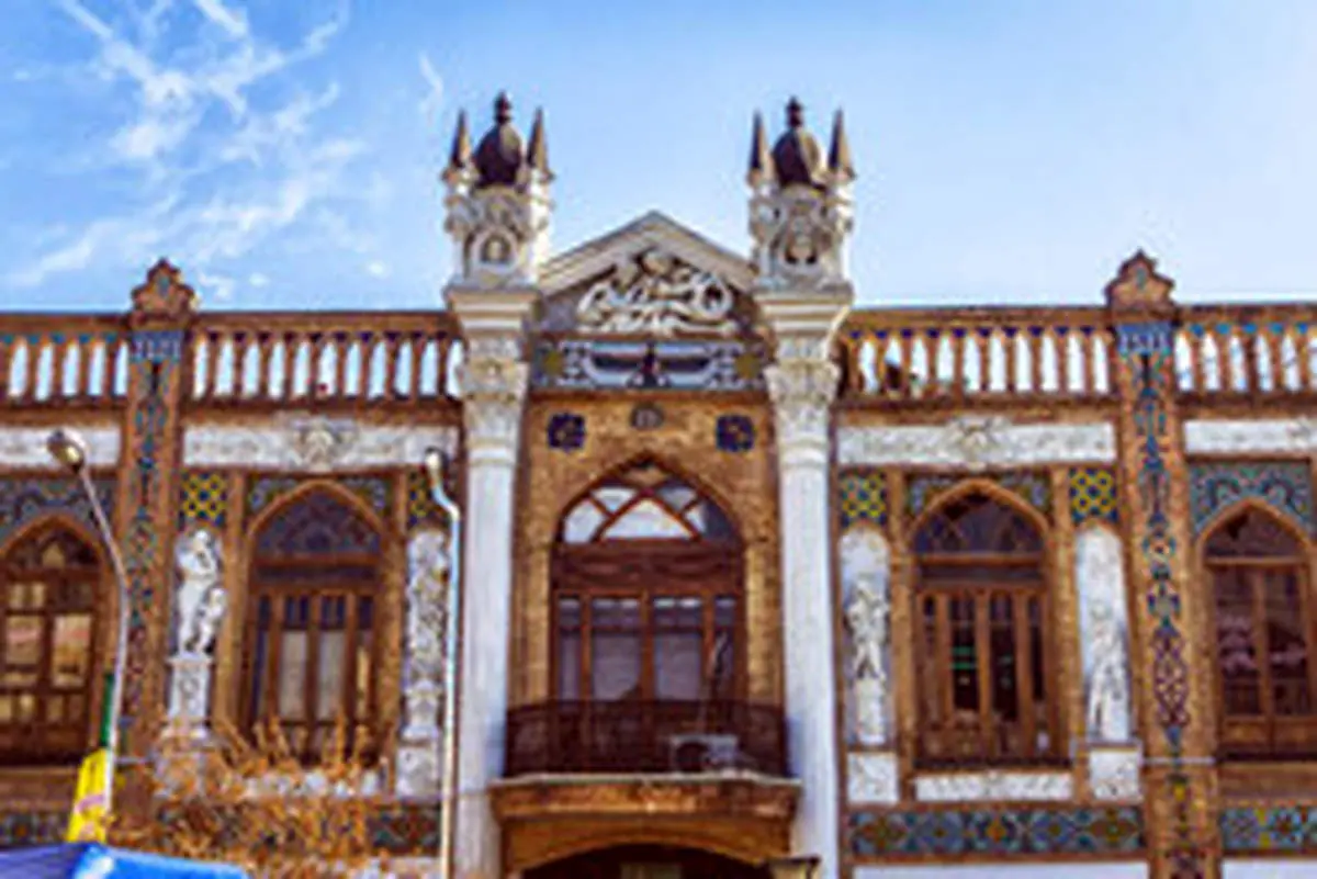 عمارت سرای روشن، تلفیق معماری ایرانی و اروپایی