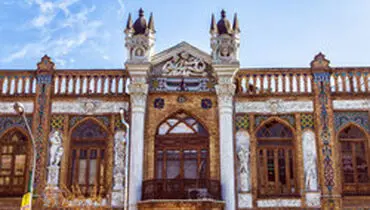 عمارت سرای روشن، تلفیق معماری ایرانی و اروپایی