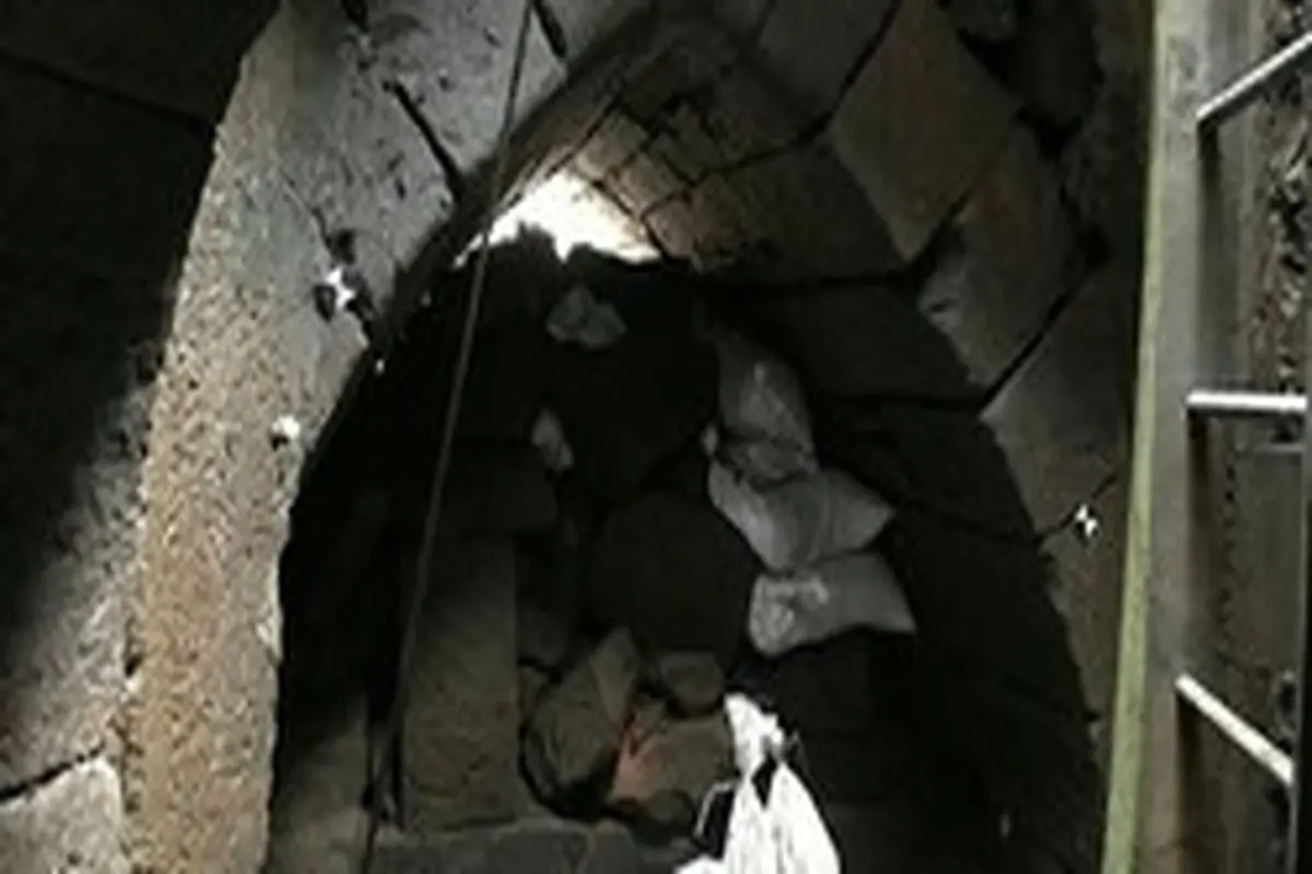 کشف تونلی که ۷ قرن قدمت دارد+عکس
