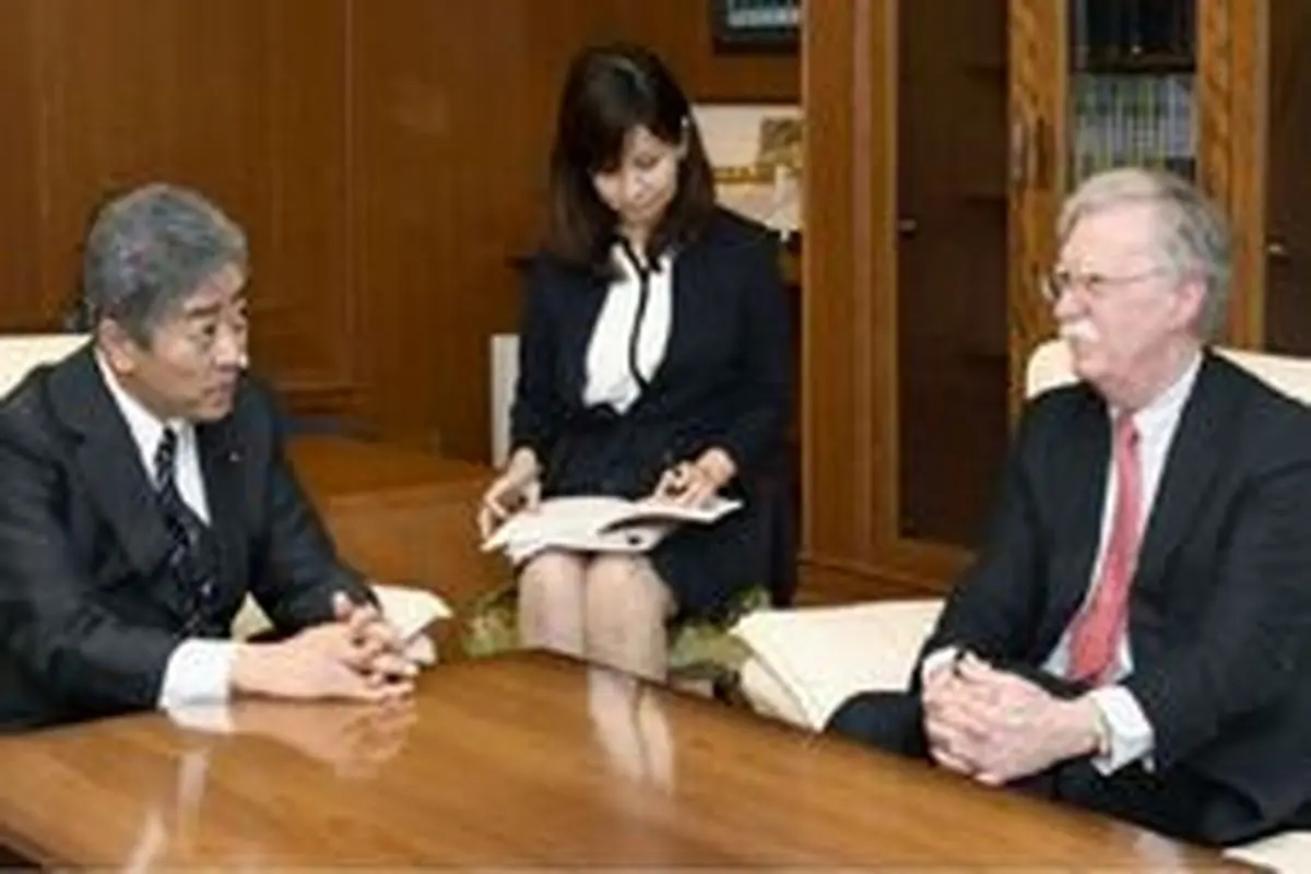 بولتون در مورد ایران با مقامات ژاپنی دیدار کرد