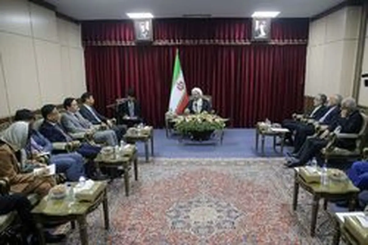 آملی لاریجانی: ایران در پی ایجاد تنش نبوده و نیست/ احساس می‌کنیم که آمریکایی‌ها به دنبال تحریک قومیت‌ها در چین هستند