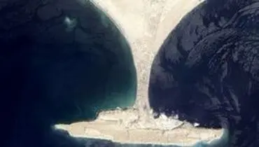 ناسا ناپدیدشدن یک جزیره را ثبت کرد