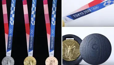 مدال بازی‌های المپیک توکیو رونمایی شد