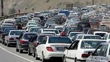 ترافیک سنگین در محور هراز و فیروزکوه
