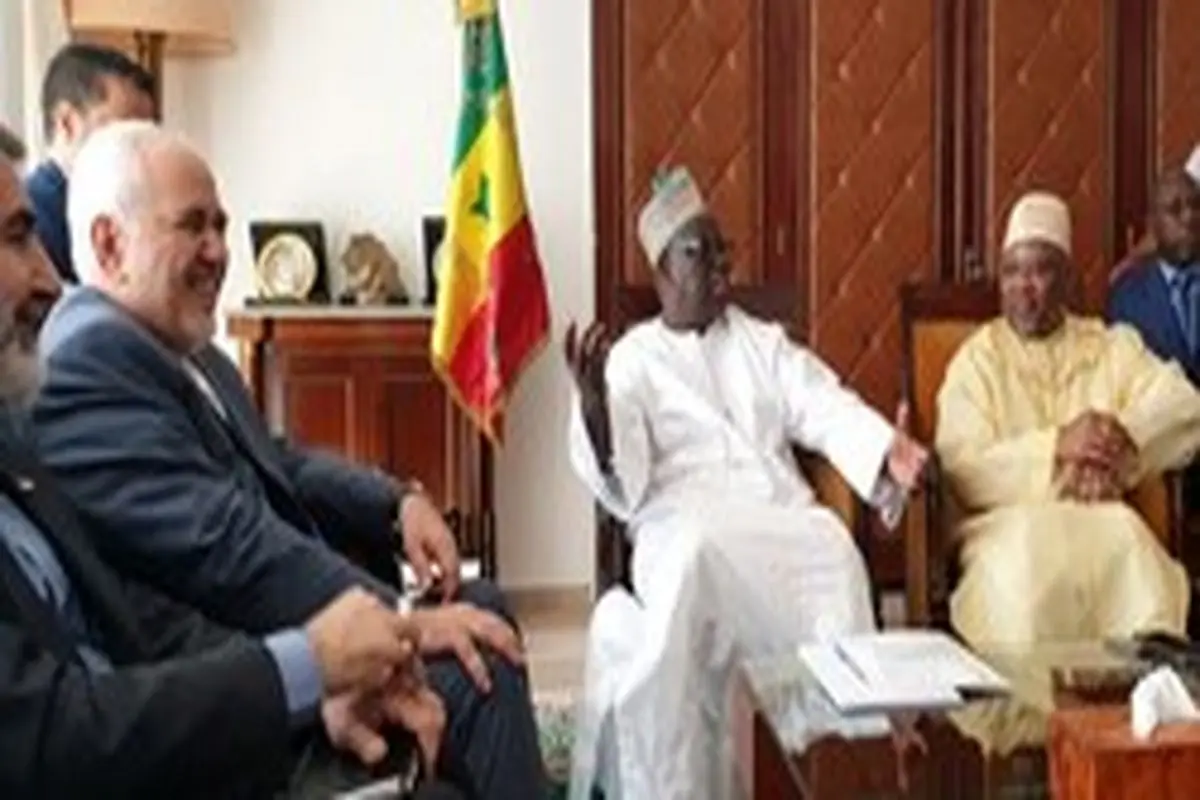 ظریف با رئیس مجلس ملی سنگال دیدار کرد