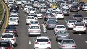 ترافیک سنگین و پرحجم به سمت تهران