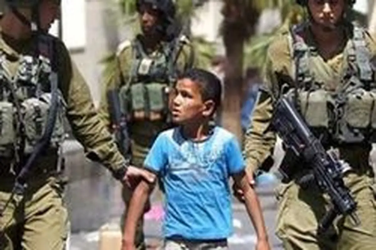 رژیم صهیونیستی یک کودک دیگر فلسطینی را بازداشت کرد