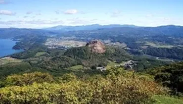 کوهی که ژاپن از جهانیان پنهان کرد +عکس