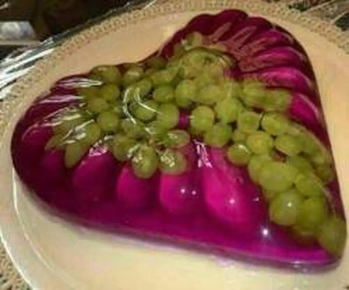 ترفند درآوردن سالم ژله از قالب