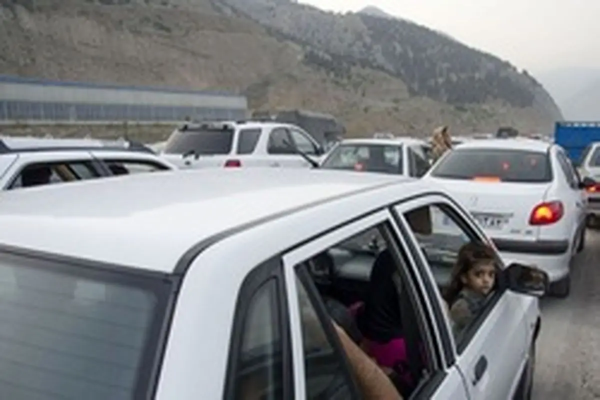 ترافیک سنگین جنوب به شمال در هراز و فیروزکوه