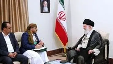 سخنگوی جنبش انصارالله یمن با رهبر انقلاب اسلامی دیدار کرد