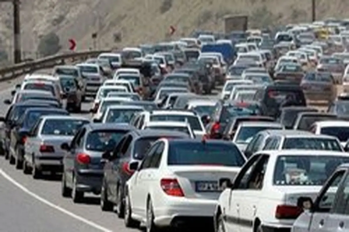ترافیک سنگین در جاده هراز/ تردد در جاده چالوس روان اعلام شد