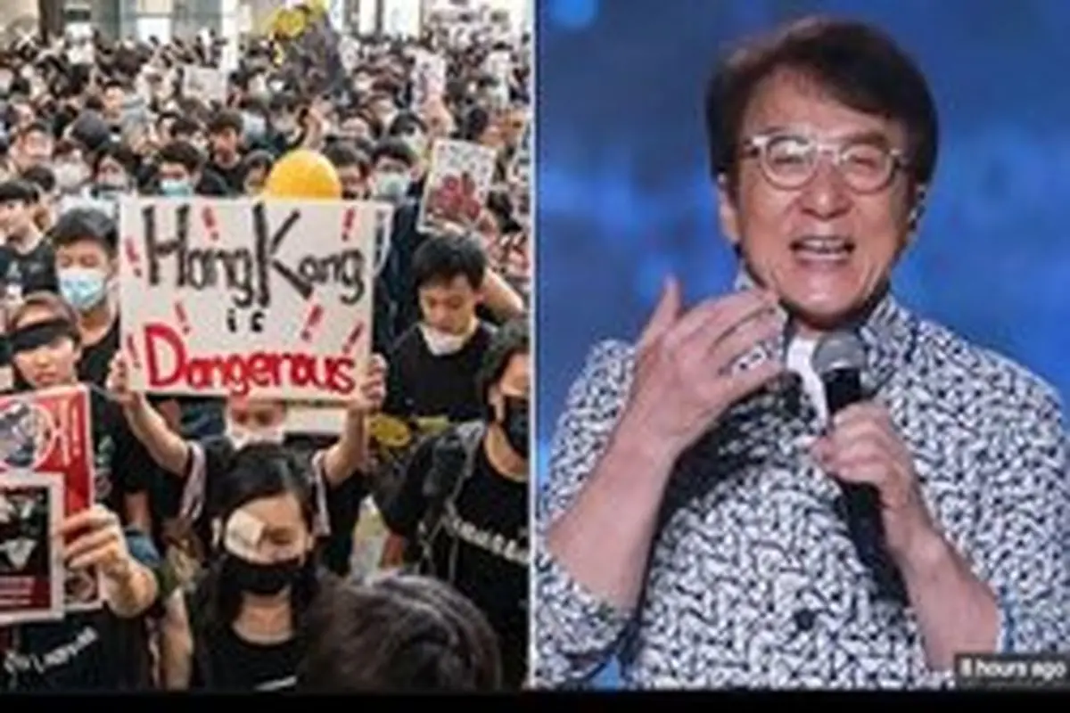 رنجش جکی چان از حوادث اخیر هنگ کنگ