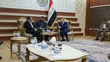 دیدار فرمانده ناجا با وزیر کشور عراق