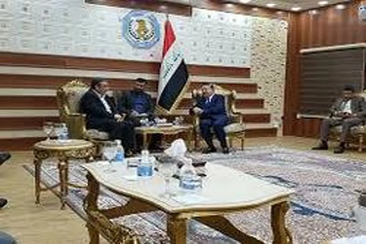 دیدار فرمانده ناجا با وزیر کشور عراق