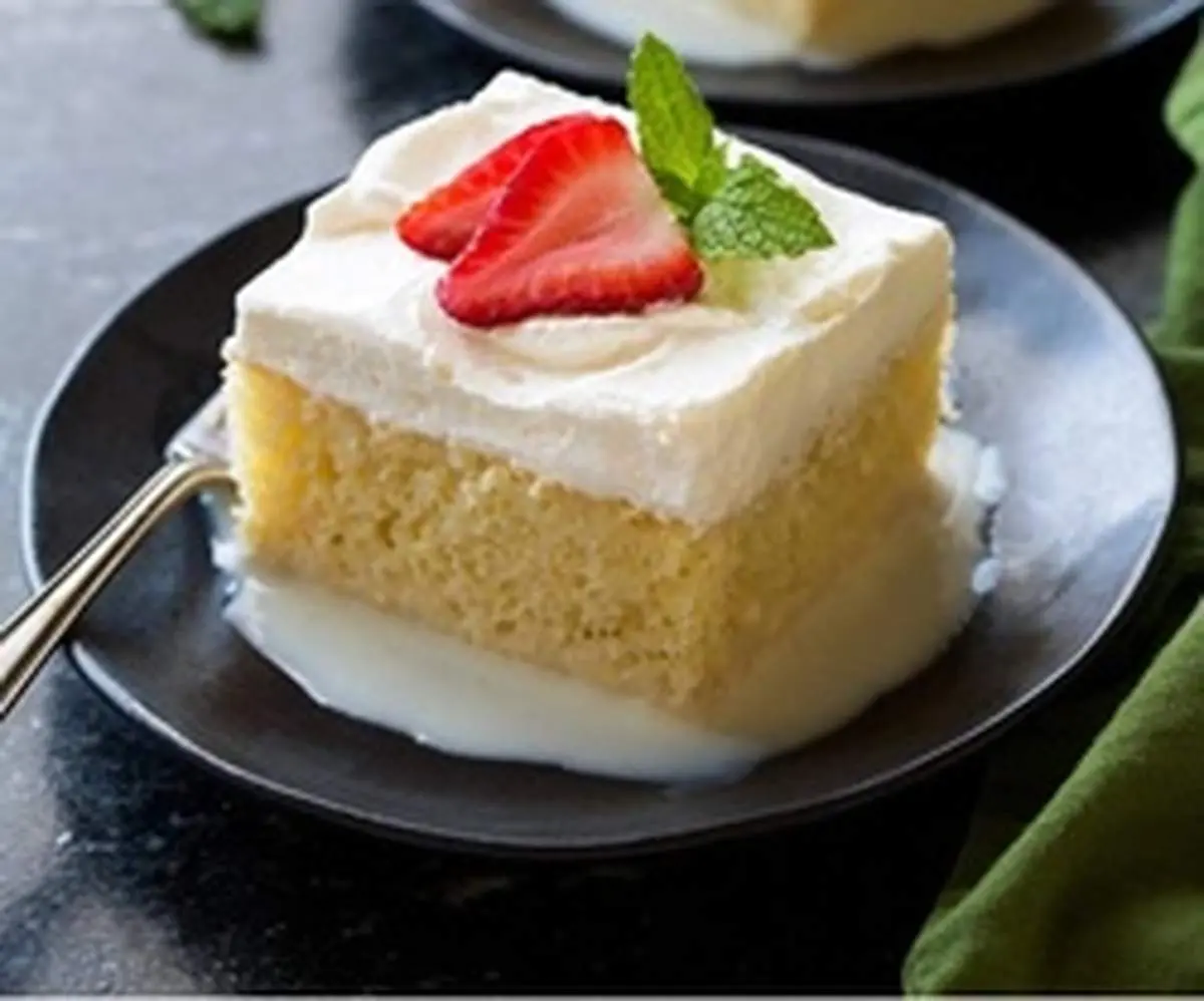 طرز تهیه کیک سه شیر